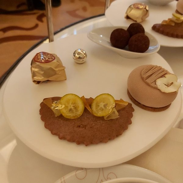 Le goûter de l'Hôtel Plaza Athénée
