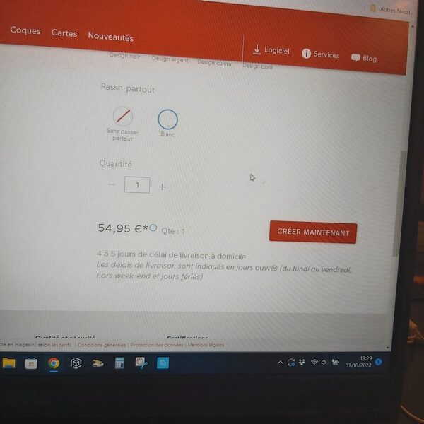 Ma photo préférée, imprimée et encadrée par CEWE