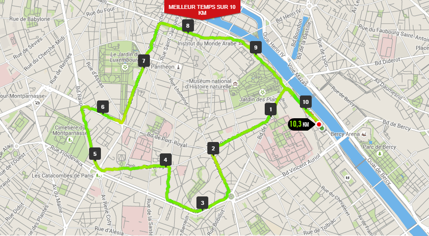 Course Nike Women's Paris