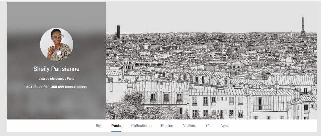 Paris sur mes réseaux sociaux