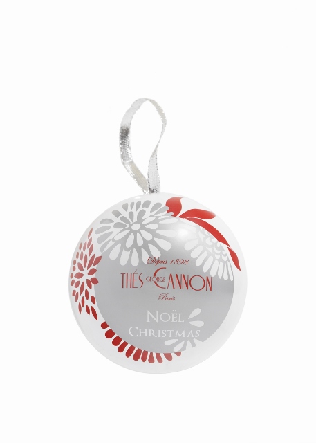 Boules de Noël Thé George Cannon blanche