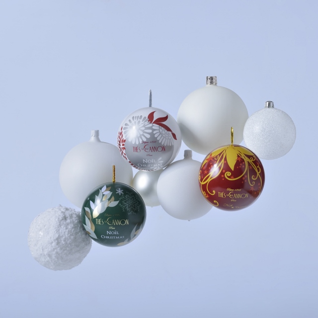 Boules de Noël Thé George Cannon