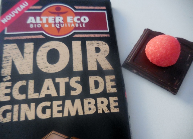 Chocolat Alter Eco Noir Eclats de Gingembre